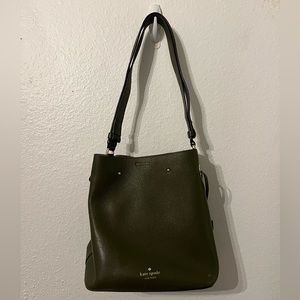 Olive green Katespade purse